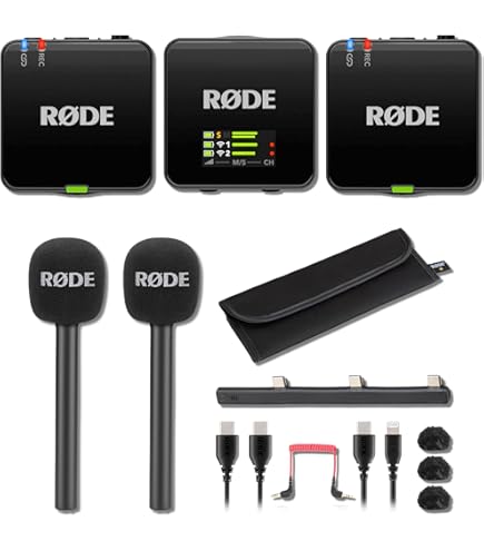 Amazon.com: Rode Wireless GO III Dual-Channel Wireless Microphone