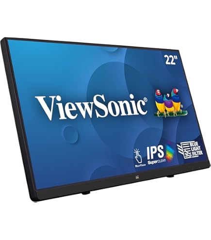 Amazon.com: ViewSonic TD2223 22 Inch 1080p 10-Point Multi IR Touch