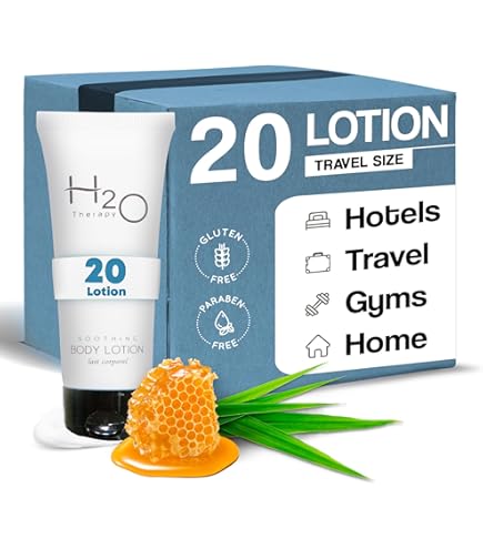 Amazon.com : H2O Therapy Travel Size Hotel Shampoo 20 Count 0.85