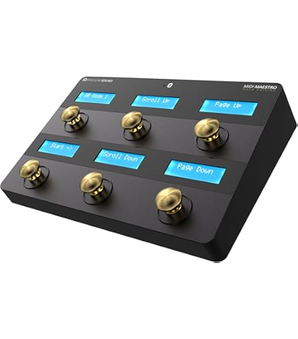 Amazon.com: Paint Audio MIDI Captain MINI 6 Foot Controller Multi