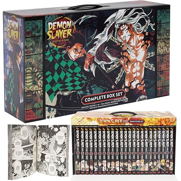 Amazon.com: Demon Slayer: Kimetsu no Yaiba Complete Box Set