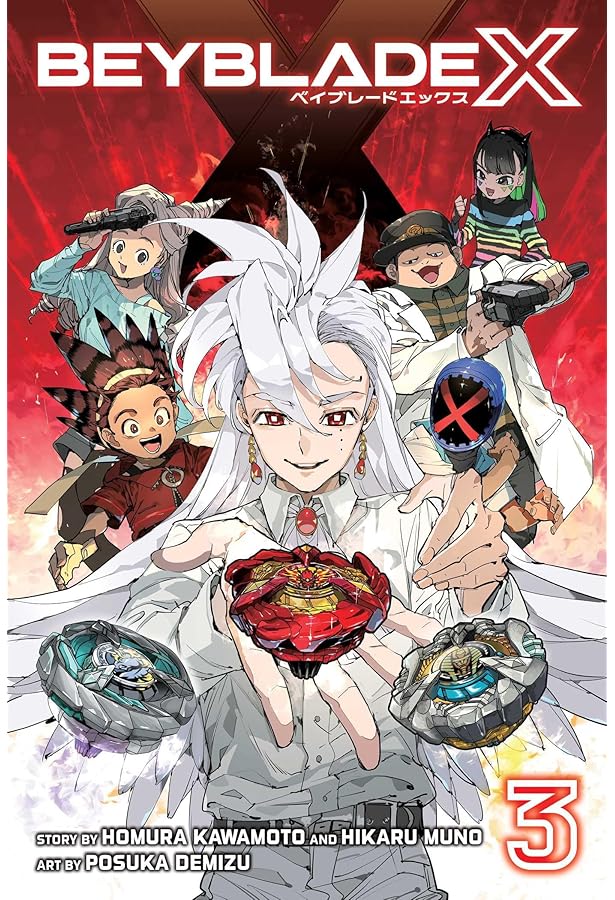 Beyblade X, Vol. 2: Kawamoto, Homura, Muno, Hikaru, Demizu, Posuka