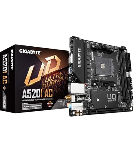 Amazon.com: GIGABYTE A620I AX (AM5/ LGA 1718/ AMD/ A620/ Mini-ITX