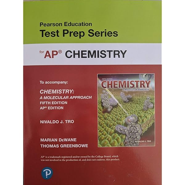 Amazon.com: Chemistry A Molecular Approach 5th Edition AP Edition