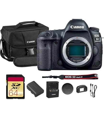 Amazon.com : Canon EOS 5D Mark IV DSLR Camera (Body Only