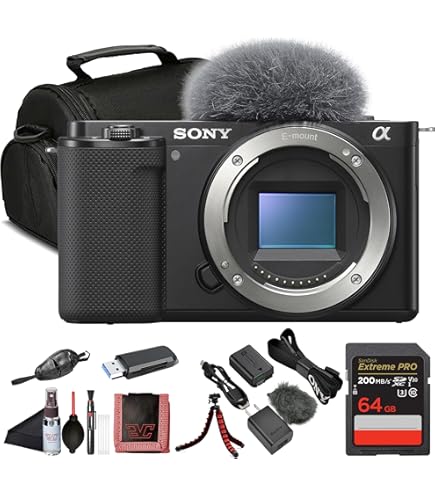 Amazon.com : Sony Alpha ZV-E10 - APS-C Interchangeable Lens