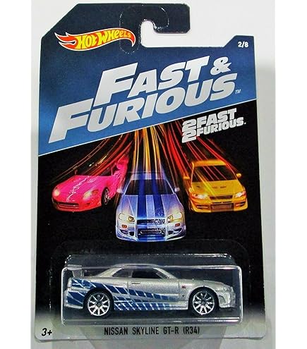 Amazon.com: Hot Wheels 2010 NEW MODELS 7/44, BLUE NISSAN SKYLINE