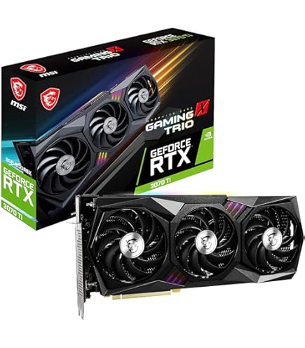 Amazon.com: msi Gaming GeForce RTX 3070 Ti 8GB GDRR6X 256-Bit HDMI