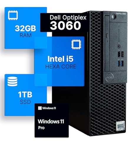 Amazon.com: Dell Optiplex 7070 Desktop Computer | Hexa Core Intel