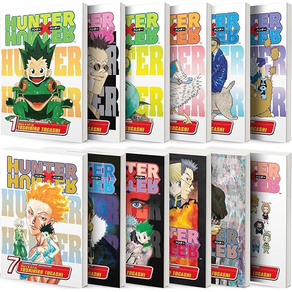 Hunter x Hunter Series, Complete (37 Books) Manga Set, by