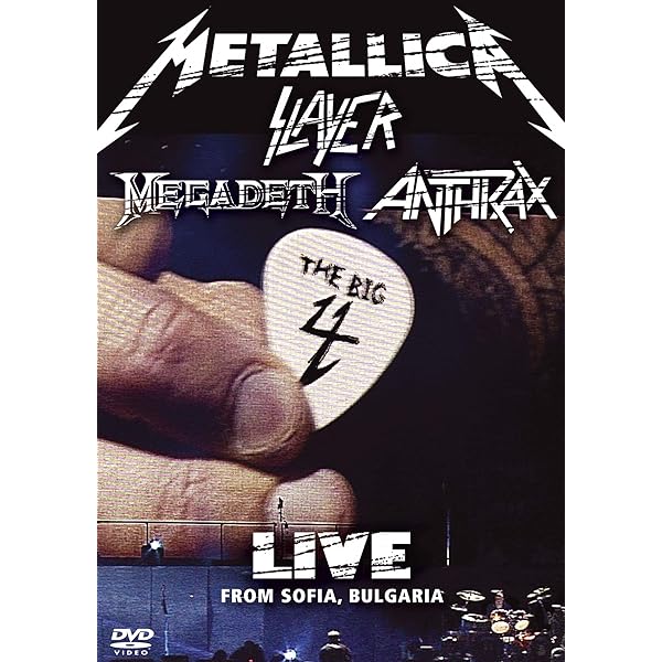 Amazon.com: Metallica/Slayer/Megadeth/Anthrax : The Big 4 - Live