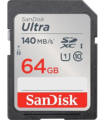 Amazon.com: SanDisk 64GB SDXC SD Ultra Memory Card Works with