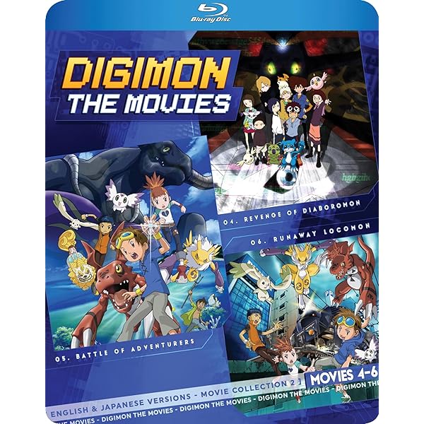 Amazon.com: Digimon The Movies 1-3 Collection [Blu-ray] : Joshua