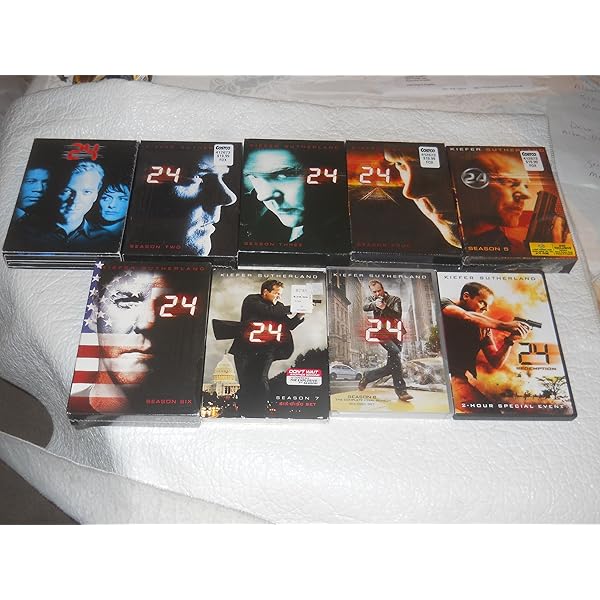 Amazon.com: 24 - Complete Season 1-8 + Redemption (New Packaging