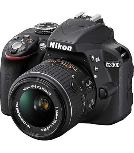 Amazon.com : Nikon D3300 DX-format DSLR Kit w/ 18-55mm DX VR II