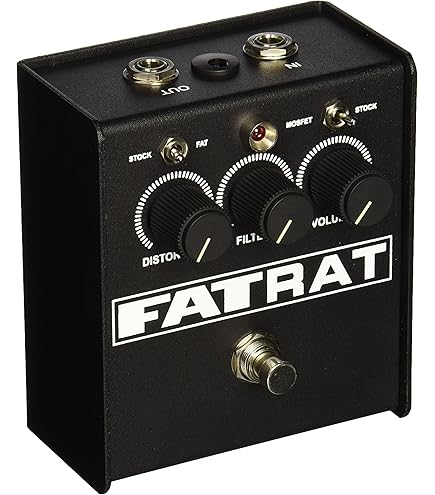Amazon.com: Pro Co Turbo Rat Distortion Pedal : Musical Instruments