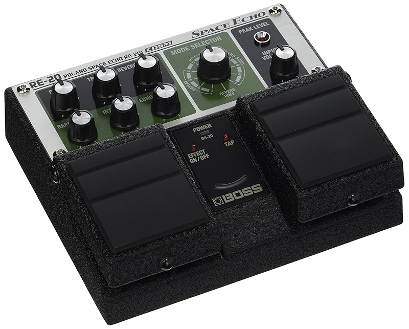 BOSS Space Echo RE-20 - テープ・エコーの名機「Roland RE-201」を