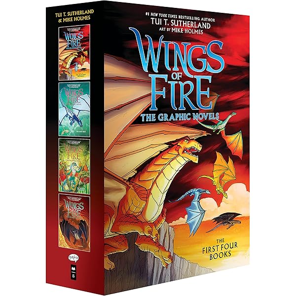 Wings of Fire (8 Books): Tui T. Sutherland: 9782018010202: Amazon