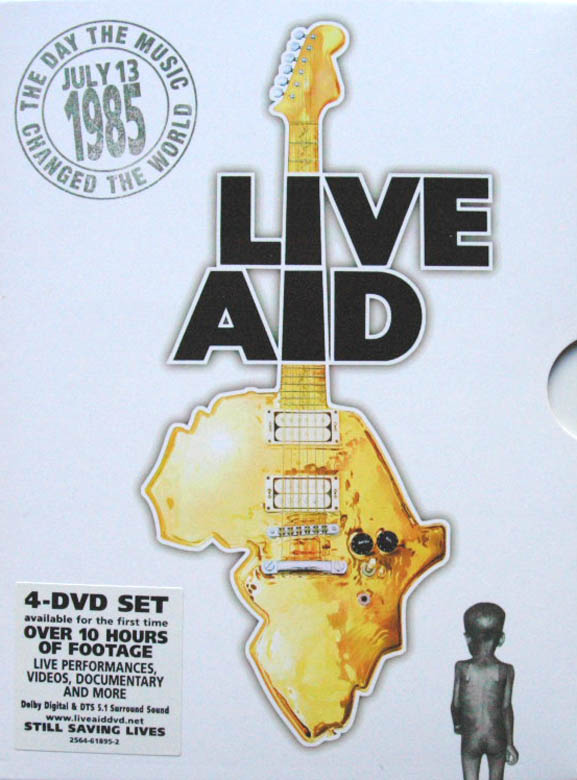 DVD Box Set - Live Aid - Warner Music Vision - Europe