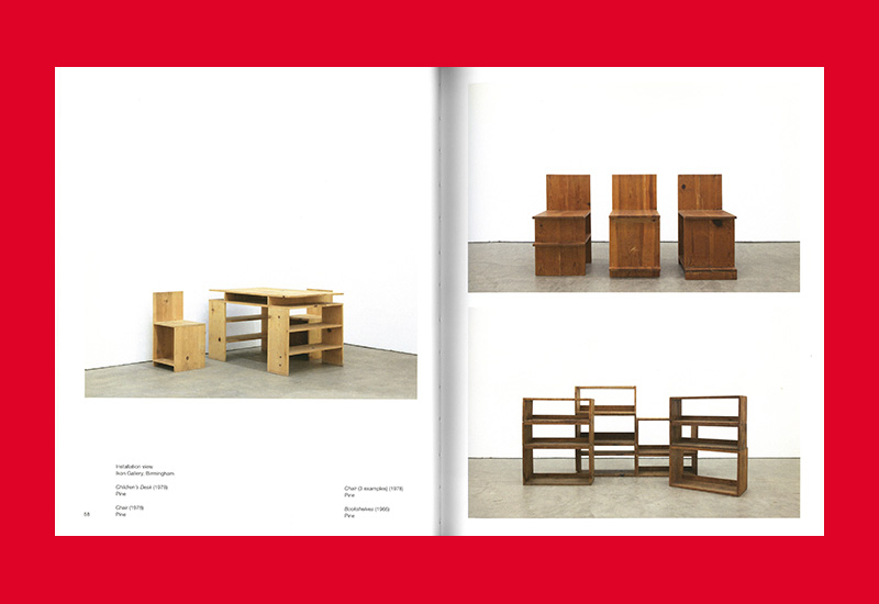 Donald Judd: A Good Chair Is a Good Chair – Sold out! – COPYRIGHT