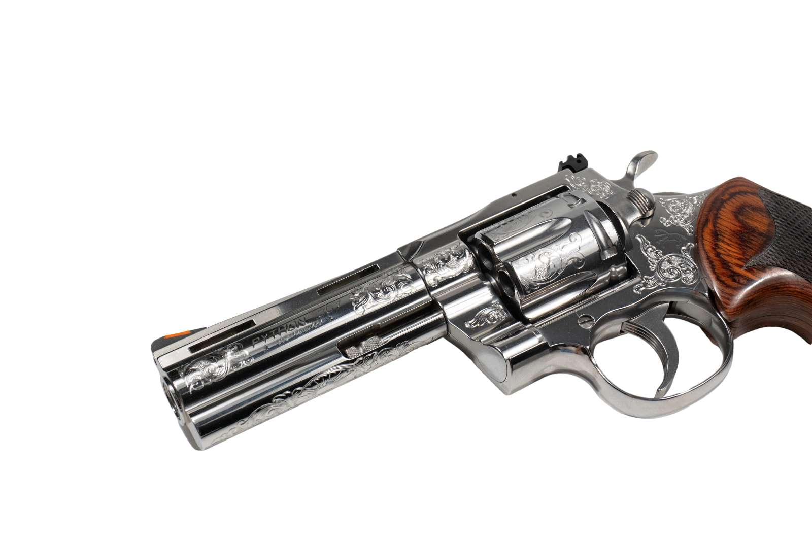 COLT CNC PYTHON DEEP ENGRAVED 357 MAGNUM 4.25