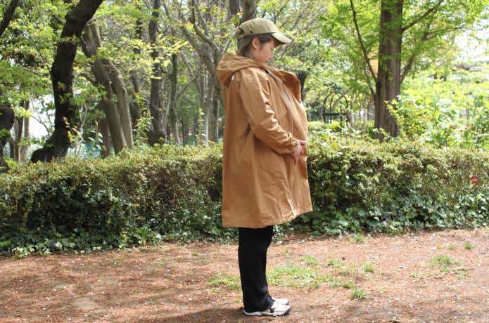 パパも着られるマタニティ】ザ・ノース・フェイスの新作レインコート