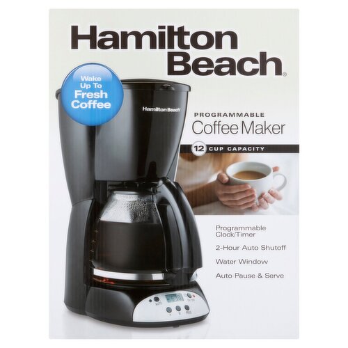 Hamilton Beach 12 Cup Capacity Programmable Coffee Maker - ShopRite