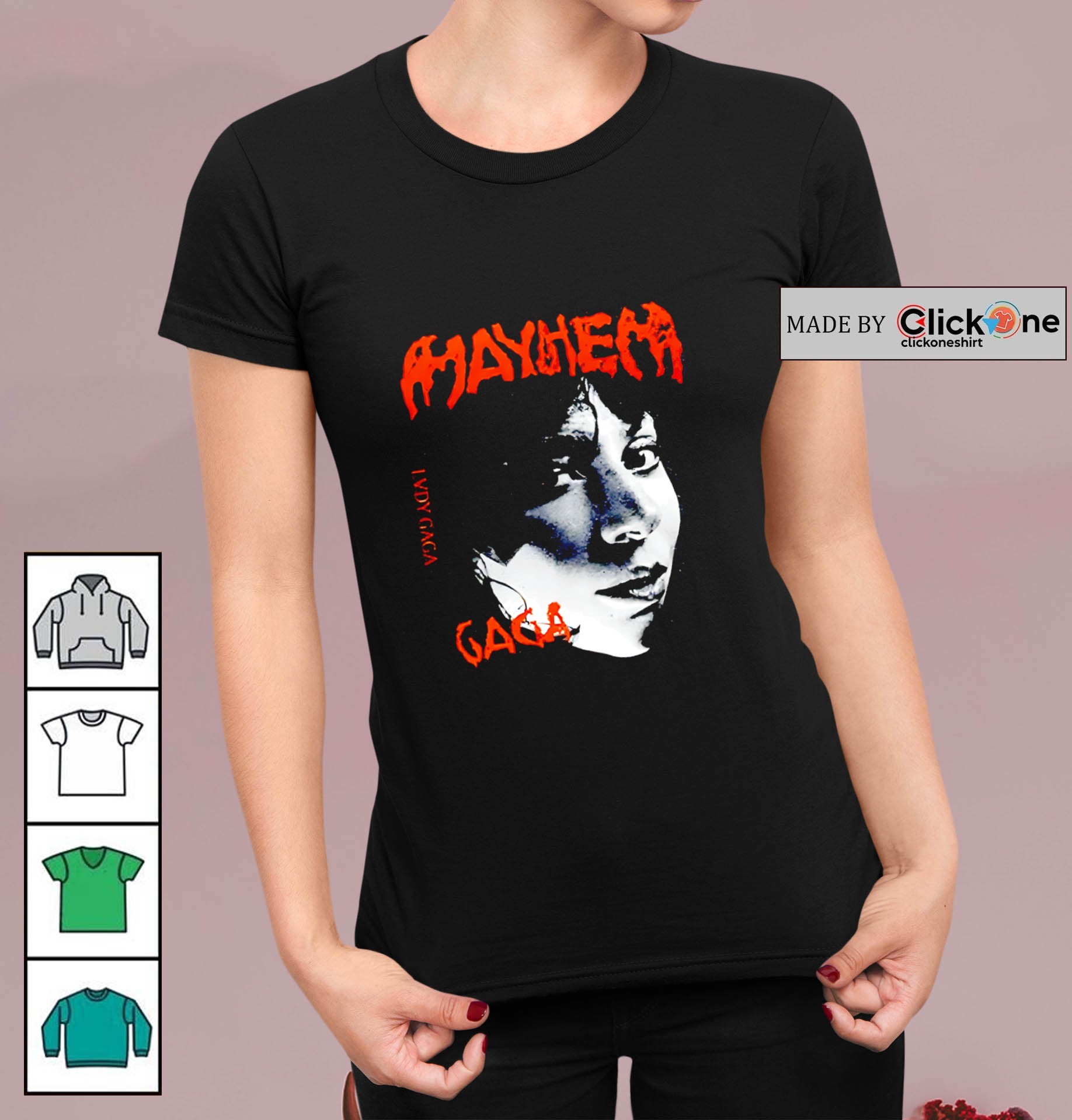 新品・未着用】LADY GAGA MAYHEM Tシャツ Lサイズ Mayhem Shirt, Lady