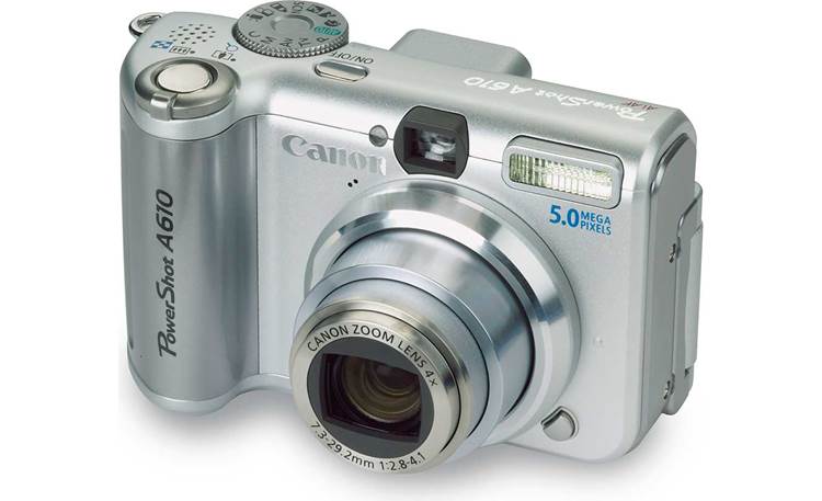 Canon PowerShot A610 5-megapixel digital camera at Crutchfield