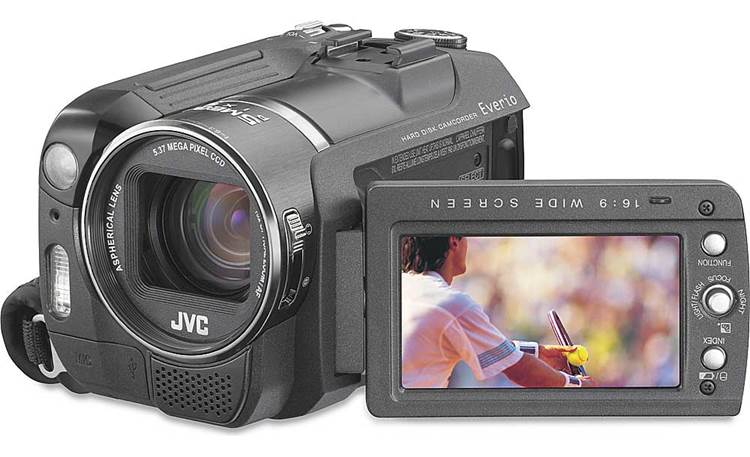 JVC GZ-MG555 30GB hard drive camcorder at Crutchfield