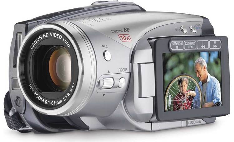 Canon HV20 High-definition Mini DV digital camcorder at Crutchfield