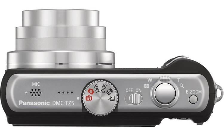 Panasonic Lumix DMC-TZ5 (Black) 9-megapixel digital camera with