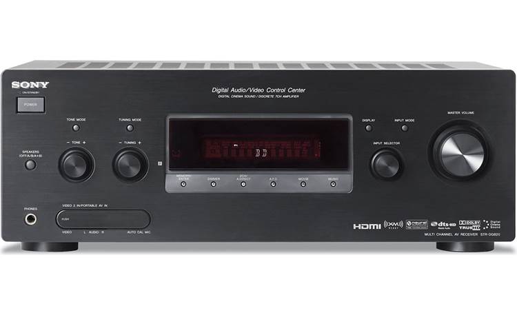 Sony STR-DG820 Home theater receiver with HDMI switching at