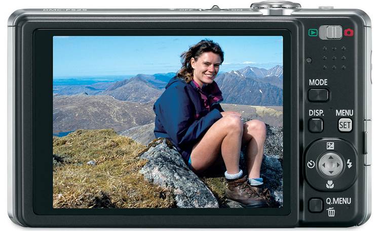 Panasonic Lumix DMC-FS25 (Black) 12.1-megapixel digital camera