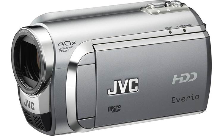 JVC GZ-MG630 Everio G (Silver) 60GB hard disk drive/micro SDHC