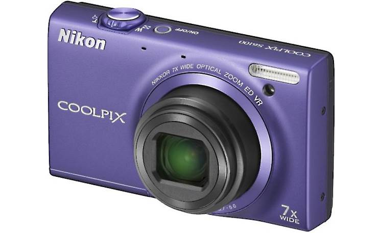 Nikon Coolpix S6100 (Black) 16-megapixel digital camera with 7X