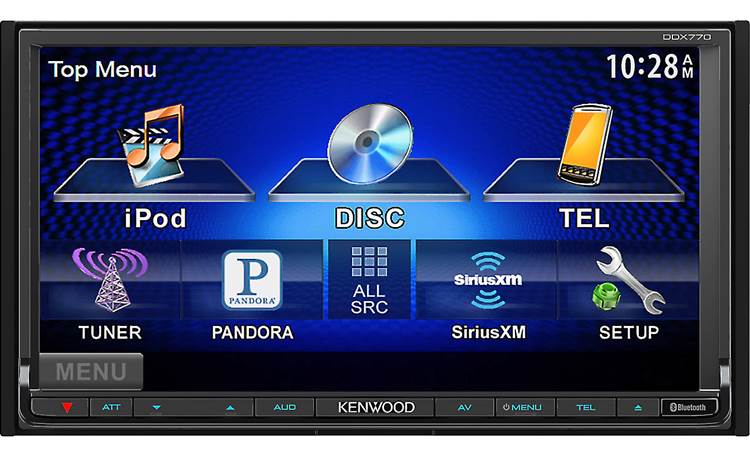 Kenwood DDX770 DVD receiver (New Stock) at Crutchfield
