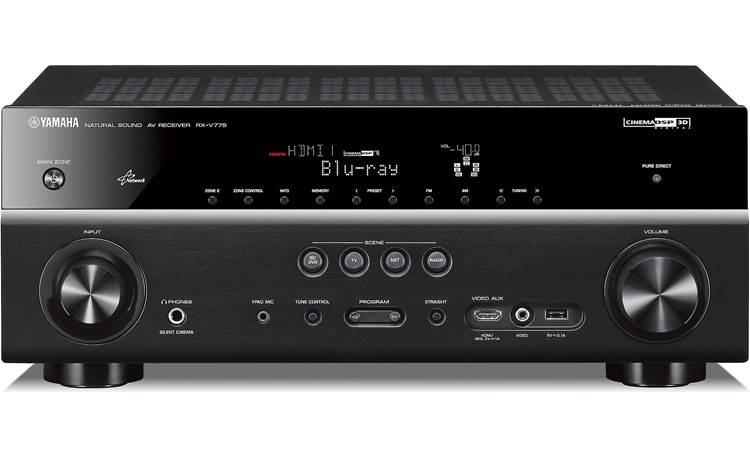 Yamaha RX-V775WA 7.2-channel home theater receiver with Apple