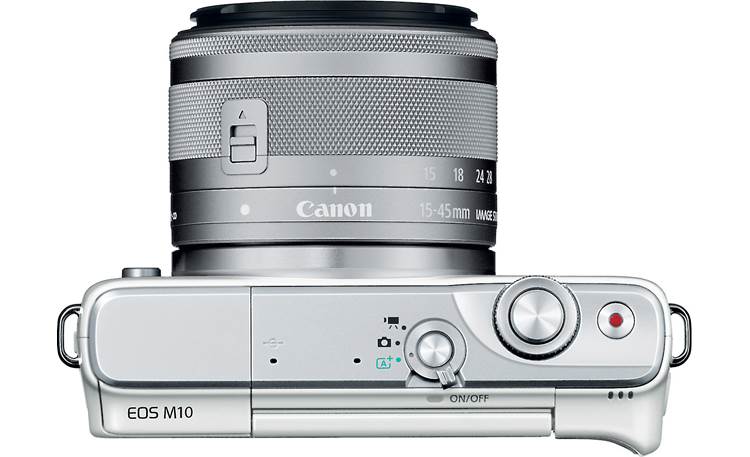 Canon EOS M10 Kit (White) 18-megapixel mirrorless camera with 15