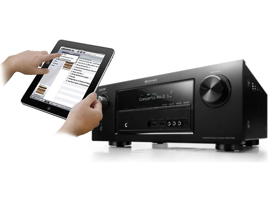 Denon AVR-2113CI 7.1-channel home theater receiver with Apple