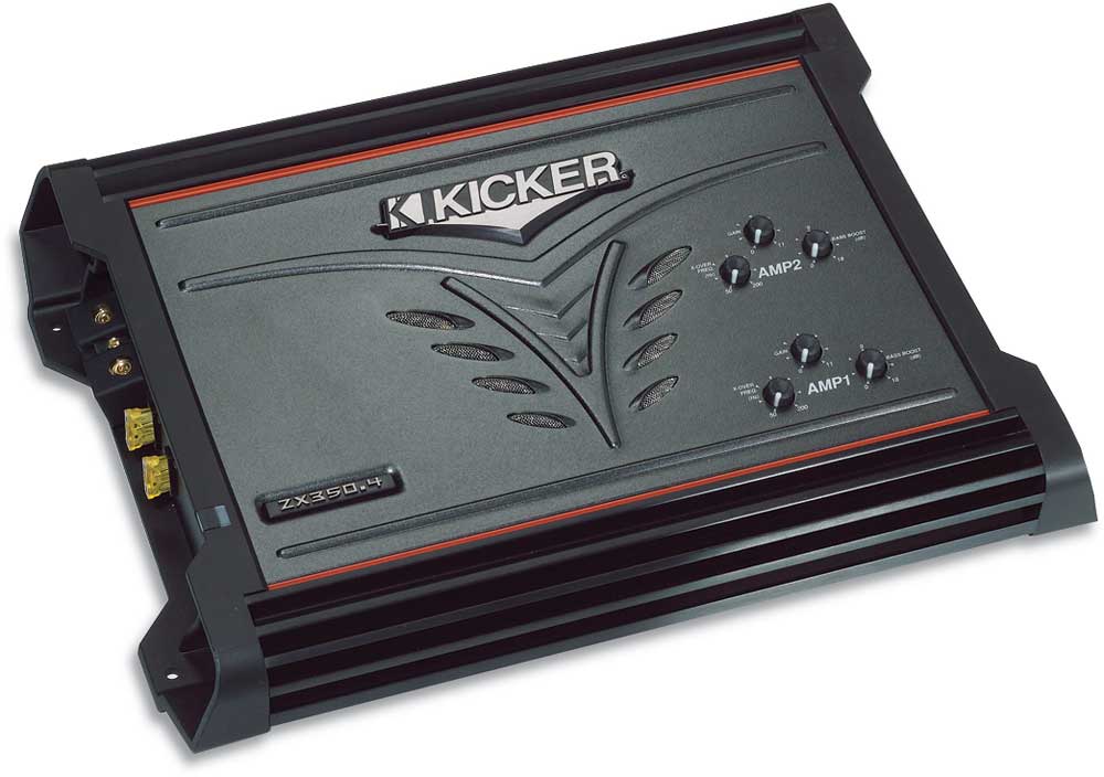 Customer Reviews: Kicker ZX350.4 4-channel car amplifier 60 watts