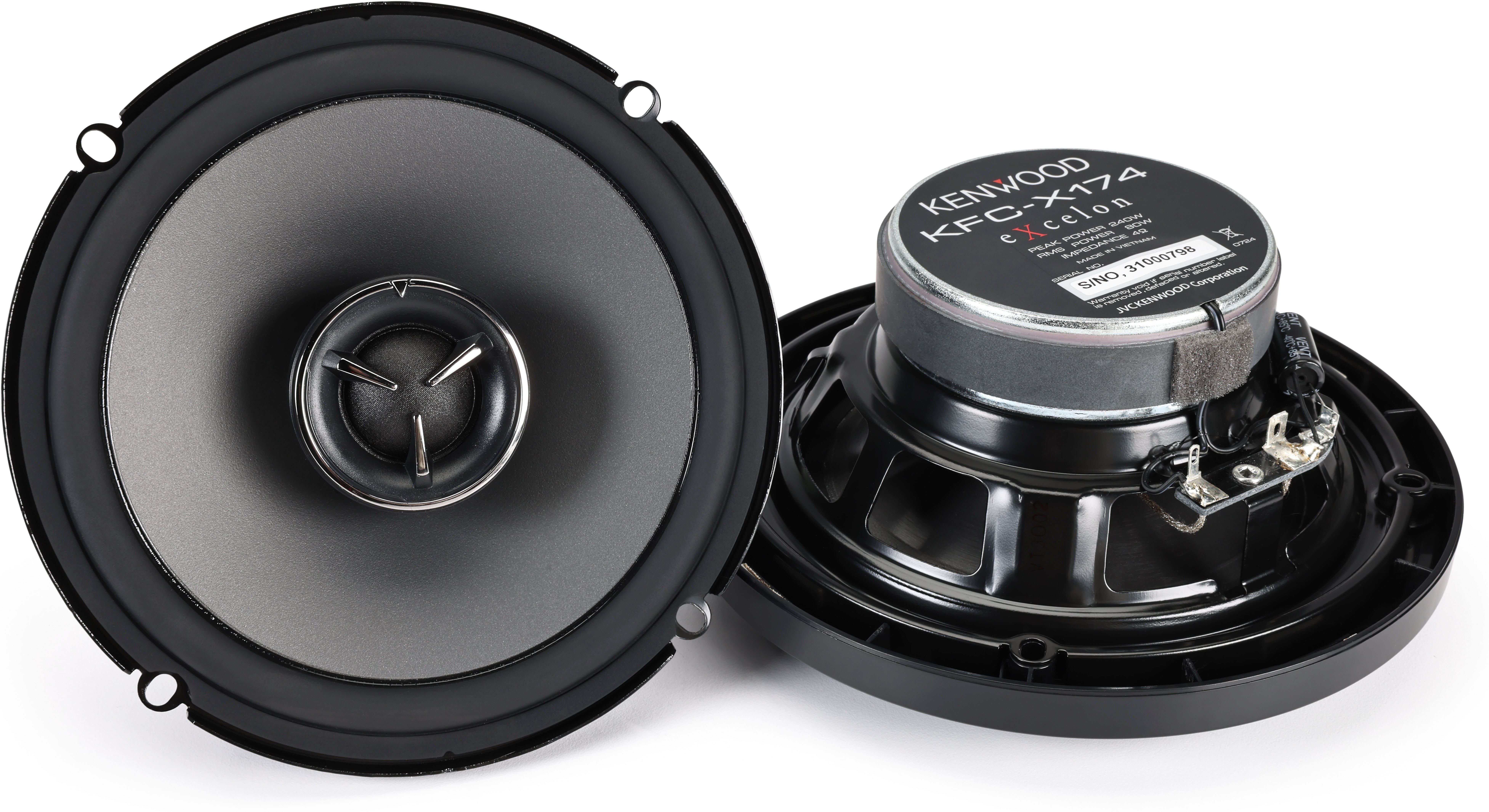 Customer Reviews: Kenwood Excelon KFC-X174 Excelon Series 6-1/2