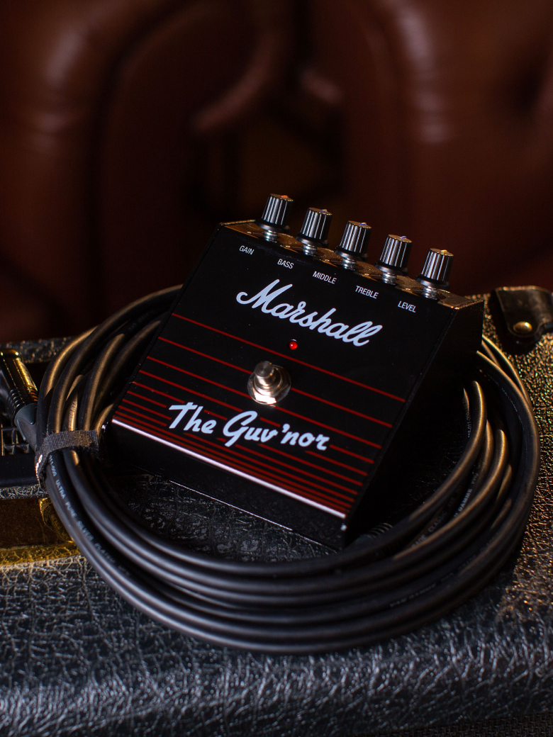 The Guv'norペダル なめらかなオーバードライブトーンに最適