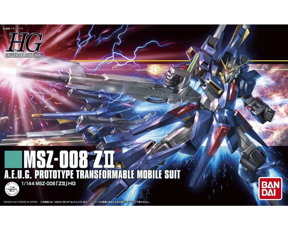 Bandai 1/144 HGUC #186 Zeta II 