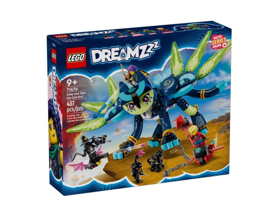 LEGO DREAMZzz Zoey and Zian the Cat-Owl Set [LEG71476] - HobbyTown