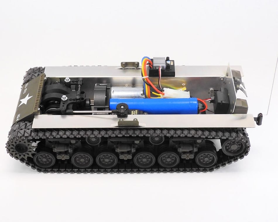 Tamiya 1/16 M4 Sherman 105mm Howitzer Scale Electric RC Tank