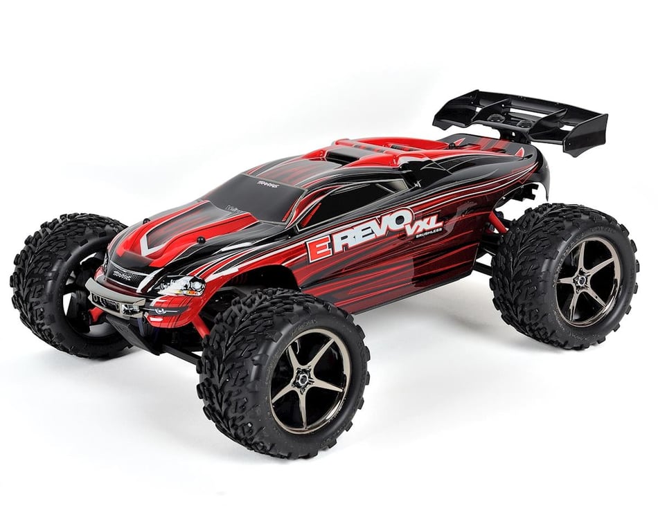 Traxxas E-Revo VXL 1/16 4WD Brushless RTR Truck (Red) [TRA71076-3