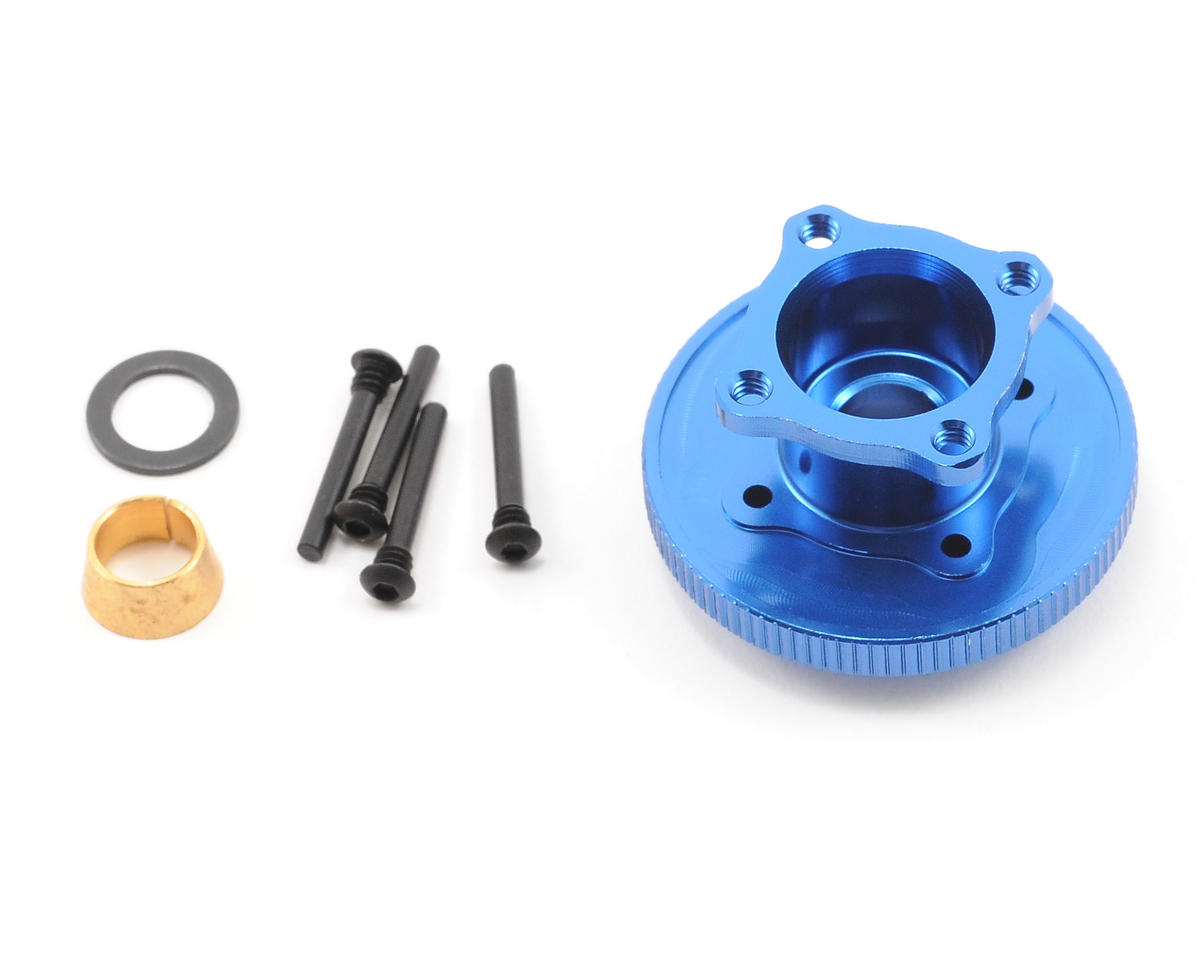 Losi Aluminum 4 Shoe Flywheel & Collet Set (8IGHT) [LOSA9105