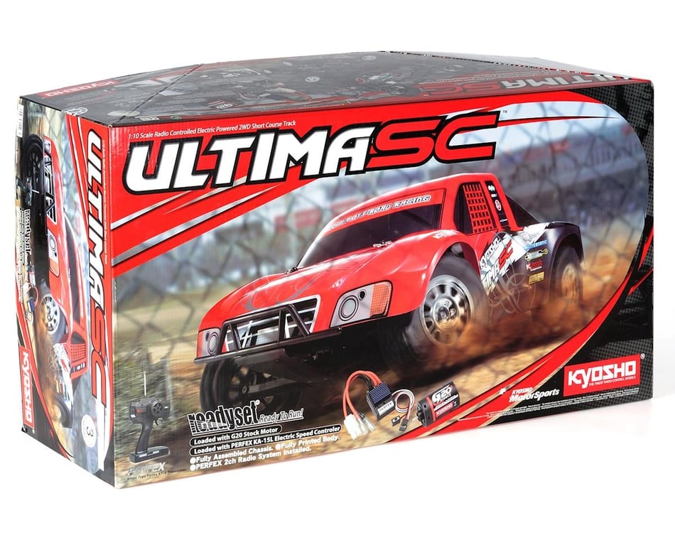 Kyosho Ultima SC 1/10 Scale ReadySet Electric 2WD Short-Course