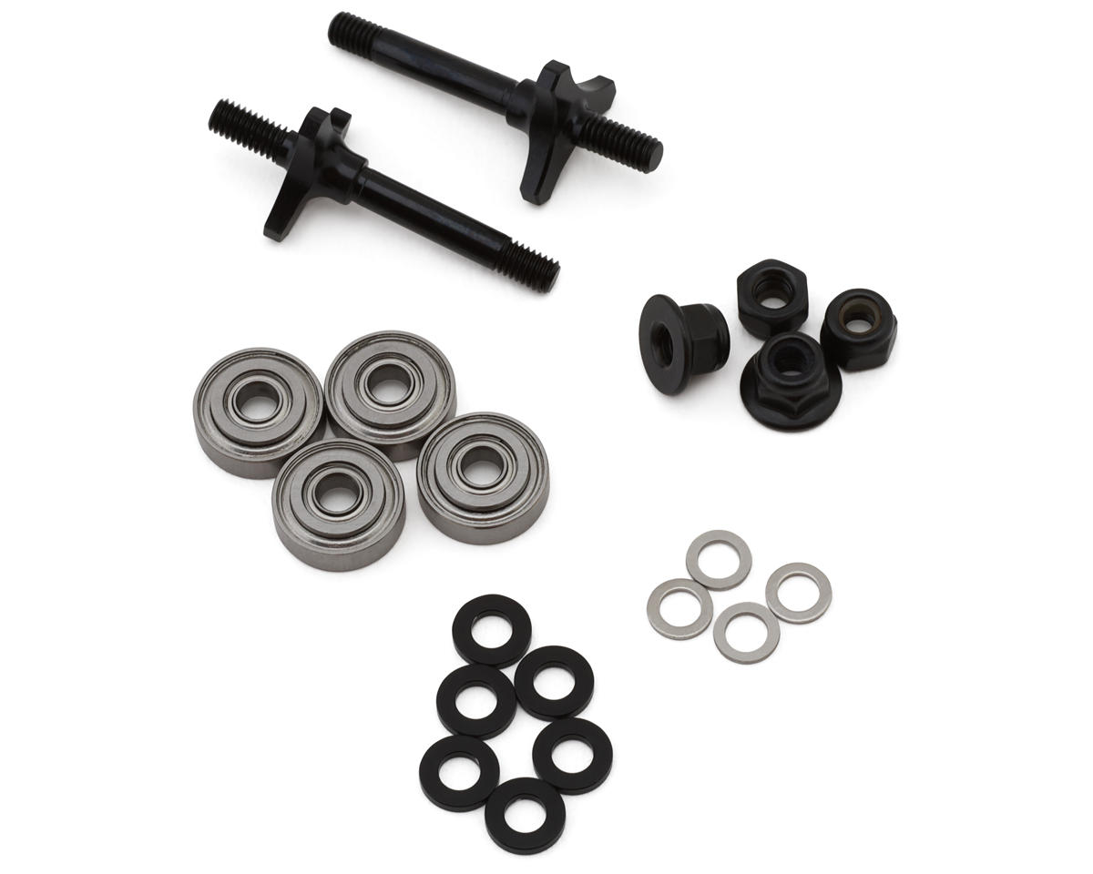 Yokomo Steel Double Bearing Front Axle Set (2) [YOKRD-010FDS